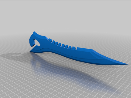jack ripper assassin dagger h3festus 3d print model - Mito3D