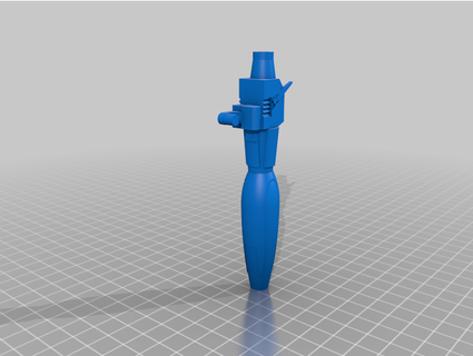 weapon tr galvatron solus3d 3d print model - Mito3D