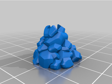 1 18 scale rock pile item storage option malunis 3d print model - Mito3D