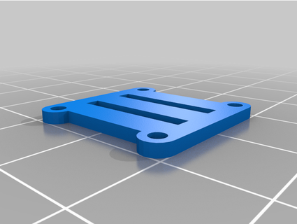 16x16 piattaforma minimicrofpv 3d print model - Mito3D