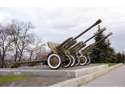 fácil impresión Soviético artillería teccar 3d print model - Mito3D