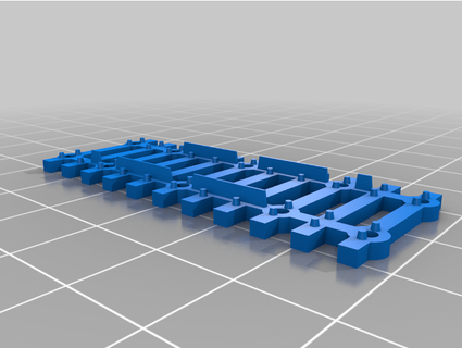 Spur Bett tt Länge 485 hannes89b 3d print model - Mito3D