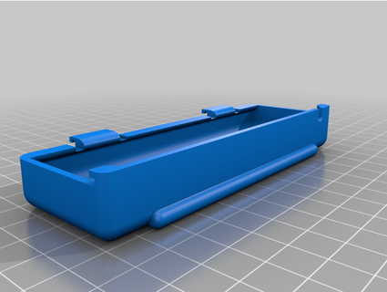 extension cache batterie taranis x9d paradisaulnes-concept 3d print model - Mito3D