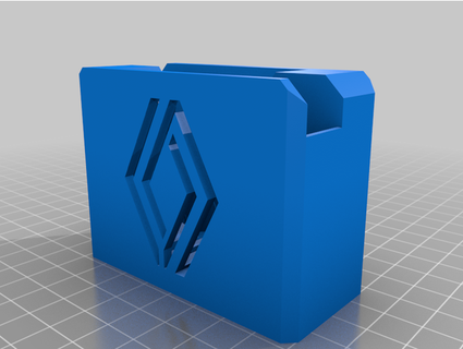 suporte renault cartas flodesirat 3d print model - Mito3D