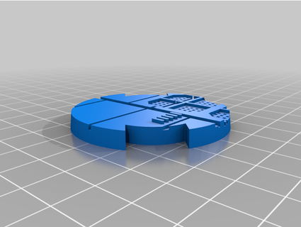 legion bases medium axomir 3d print model - Mito3D
