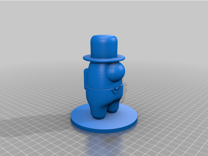 us personagem Construir 3d print model - Mito3D