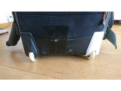Alto serra mochila Bolsa roda quadro Armação cara 3d print model - Mito3D