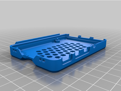 raspberry pi 4 case ender 3 v2 rail mount burnoutiverse 3d print model - Mito3D