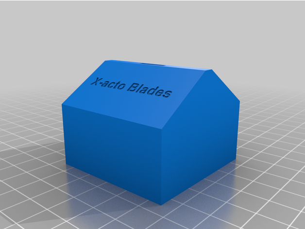 Hobby Klinge scharfes Container instabiler Junge 3D print model - Mito3D