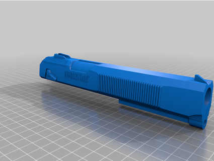 fácil impressão tsunami defesa pistola espingarda 3d print model - Mito3D