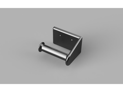 toilet roll holder paul vt 3d print model - Mito3D