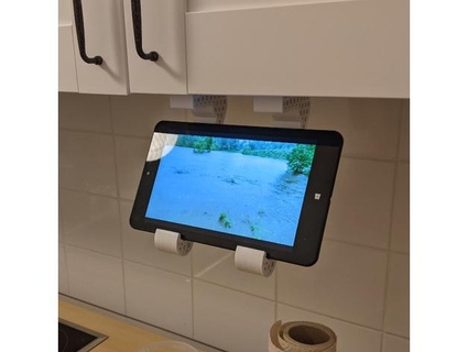tablet Kulp destek mutfak raf muhteşem 3d print model - Mito3D