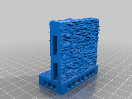 interno paredes colunas openlock mitrallia 3d print model - Mito3D