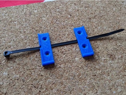 câble attacher base poire 3d print model - Mito3D