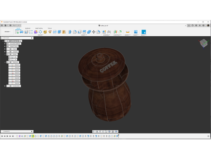 coffee jar sdallen 3d print model - Mito3D
