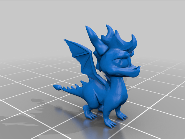 spyro Drago soluzione continuità coldwartom 3D print model - Mito3D