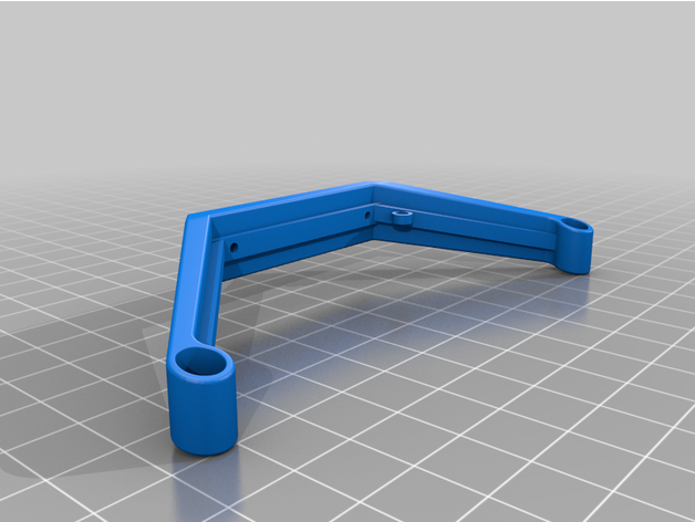 atterrissage déraper rex 450 hs1293aa wormer2 3D print model - Mito3D