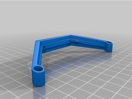 atterrissage déraper rex 450 hs1293aa wormer2 3d print model - Mito3D