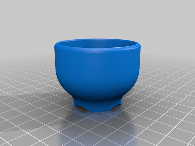 mame Bonsai Vase Hunger 3D print model - Mito3D