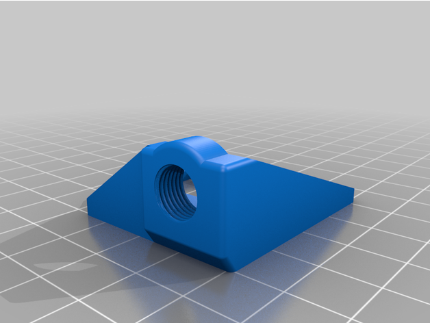 cr 10 v2 filamento guía rail m10 Bowden acoplador wctt 3D print model - Mito3D