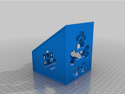 caja zarflar Gıda para köpekler kavram dijital 3d print model - Mito3D