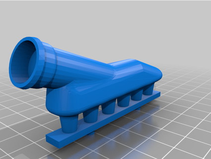 intake manifold zenkimade 3d print model - Mito3D