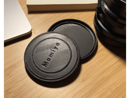 personalizzabile lente cap mamiya aerogel 3d print model - Mito3D