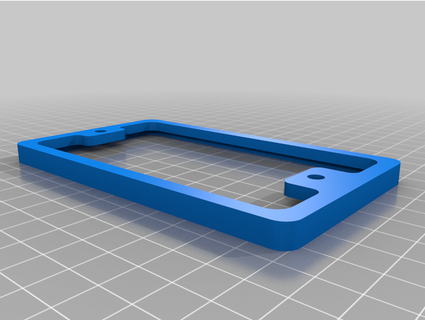 outlet plate inajob 3d print model - Mito3D