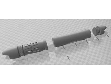 Commonwealth güç mızrak yeniden düzenleme geektoylove 3d print model - Mito3D