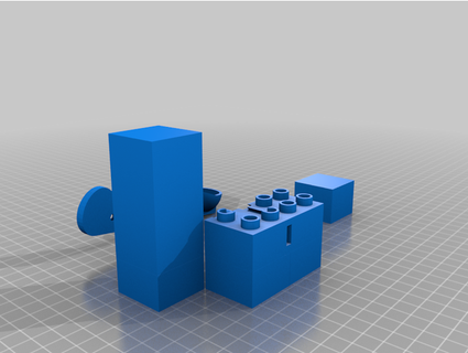 cópia catapulta lírico 3d print model - Mito3D