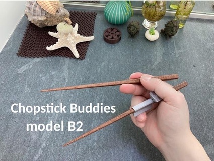 model b2 çubuk arkadaşlar two piece marcosticks 3d print model - Mito3D