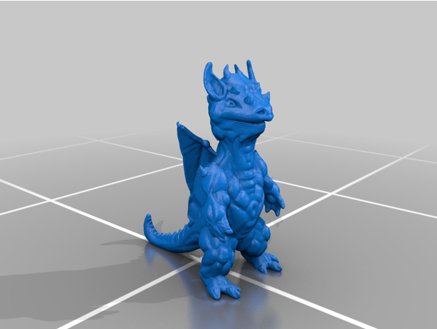 Drachen Tyler Sturm Kind alexstormnd 3D print model - Mito3D