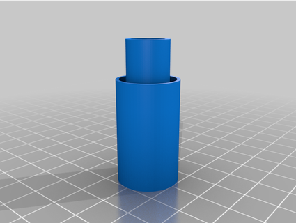 lee app adattatore grande piccolo tubo mutevole holgerbusch 3d print model - Mito3D