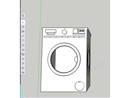 lavaggio macchina penna pentola erndub 3d print model - Mito3D