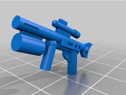 lego compatible set sci-fi guns dakkardaemor 3d print model - Mito3D