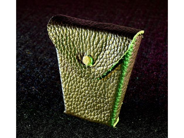 jawa leather pouch petal3d 3D print model - Mito3D