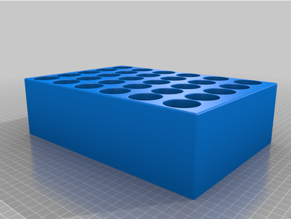 drill bit storage rebeccely 3d print model - Mito3D