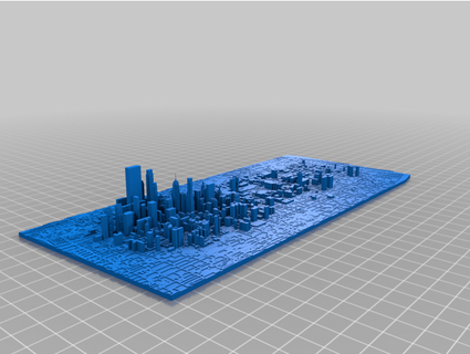 Philadelphia ufuk çizgisi jenerik yaşam formu 3d print model - Mito3D