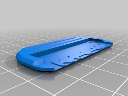 small double-edged razor scraper msta3t 3d print model - Mito3D