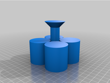 instant pastille transporteur manipuler arrosage Port vase mode creux 3d print model - Mito3D