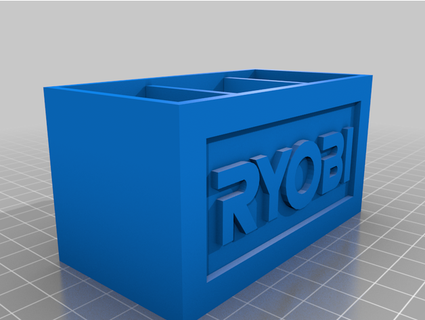simples caixa Ryobi logotipo rgriff000 3d print model - Mito3D