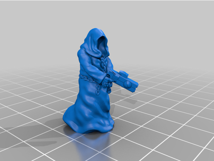 faithful cultists pistols dotplot 3d print model - Mito3D