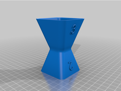 2 oz 3 cat food measuring cup tomkinsc 3d print model - Mito3D