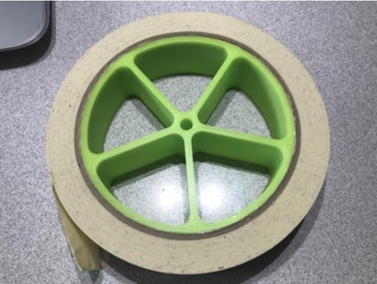 masking tape spool munby 3d print model - Mito3D