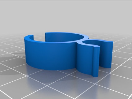 estensione cavo clip condotto mjfaux05 3d print model - Mito3D