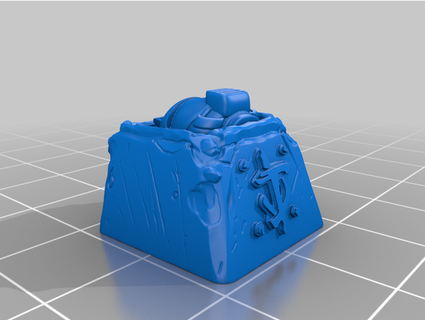 doomed keycap heribertovalle 3d print model - Mito3D