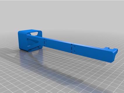 c270 mutli section montare swing braccio ender 3 v2 print in place cerniere 6rom7 3d print model - Mito3D