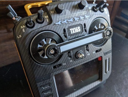 Radiomaster tx16s kardanisch Abdeckungen qrom 3d print model - Mito3D