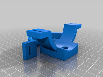 2pc tripod leg 51mm 2in bracket astrostock 3d print model - Mito3D