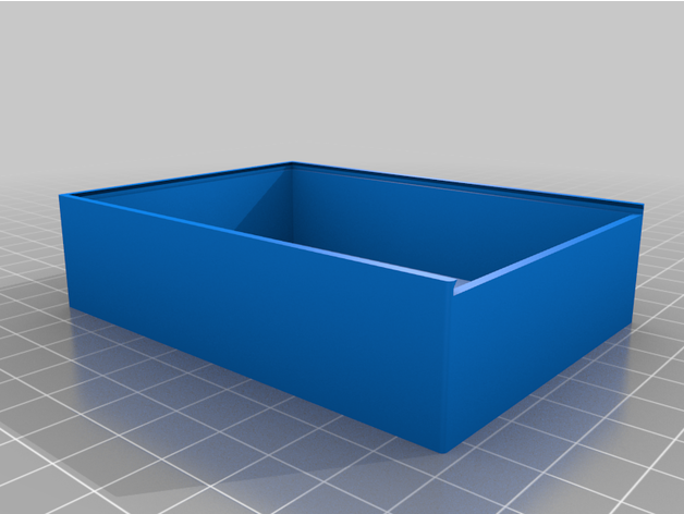 cubitos caja tarjeta monitor peligro 3D print model - Mito3D